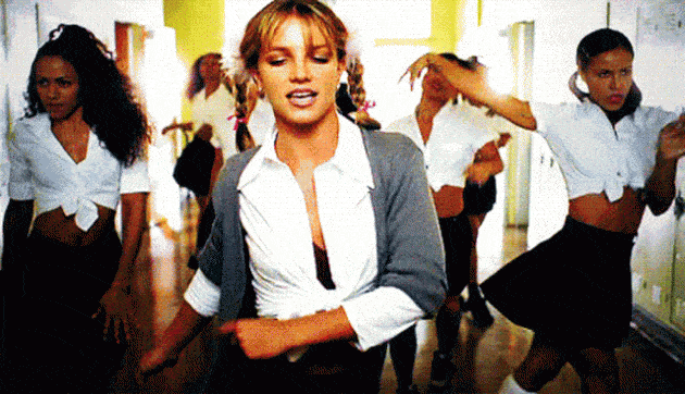 'Baby One More Time' starred by Britney Spears (pic: screen shot)