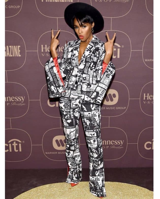 Janelle Monae at the 60th Grammy Awards (Pic_Instgram)